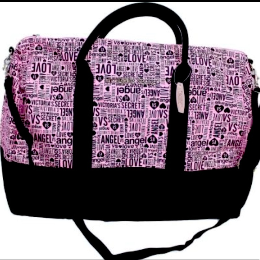 Victoria Secret Weekender bag with straps (#8)